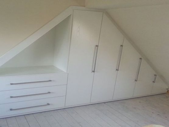 Awkward space fitted wardrobes